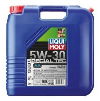 ОЛИВА МОТОРНА SPECIAL TEC AA 5W-30 20Л LIQUI MOLY 7517
