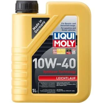 ОЛИВА МОТОРНА LEICHTLAUF 10W-40 1Л LIQUI MOLY 9500
