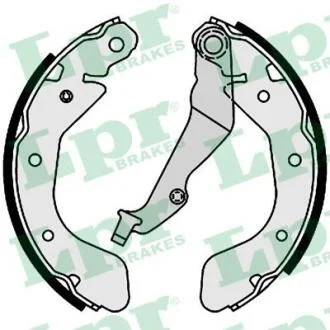 Комплект гальмівних колодок з 4 шт. барабанів LPR 01001