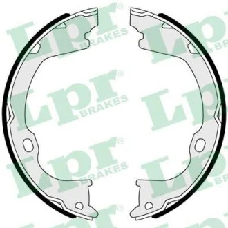 Комплект гальмівних колодок стояночної гальмівної системи LPR 01102