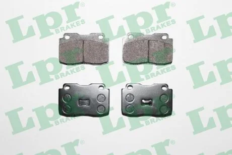 - Гальмівні колодки до дисків LPR 05P010