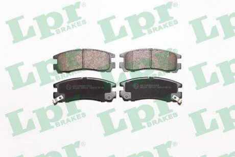 Комплект гальмівних колодок з 4 шт. дисків LPR 05P043