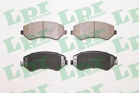 - Гальмівні колодки до дисків LPR 05P1005