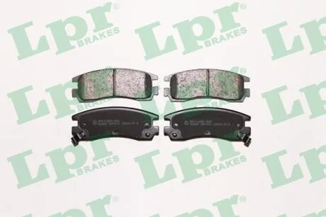 Комплект тормозных колодок, дисковый тормоз LPR 05P1031