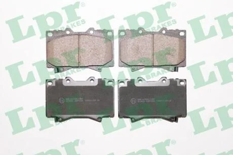 Комплект тормозных колодок, дисковый тормоз LPR 05P1050