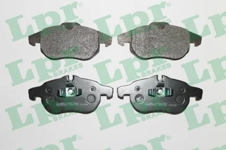 - Гальмівні колодки до дисків (F, V) LPR 05P1216