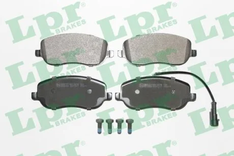 - Гальмівні колодки до дисків (F, V, з датчиком) LPR 05P1217
