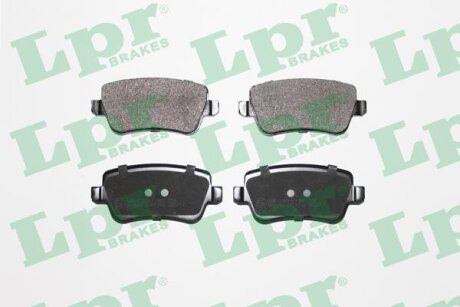 - Гальмівні колодки до дисків (R, S) LPR 05P1218