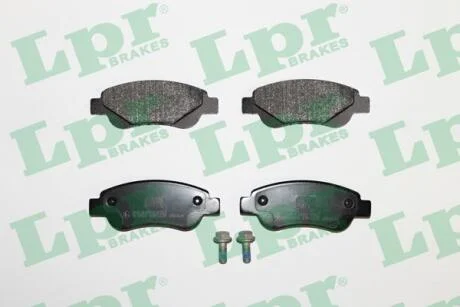 Комплект гальмівних колодок з 4 шт. дисків LPR 05P1235
