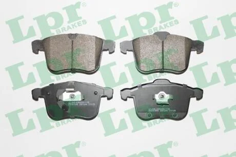 Комплект гальмівних колодок з 4 шт. дисків LPR 05P1244
