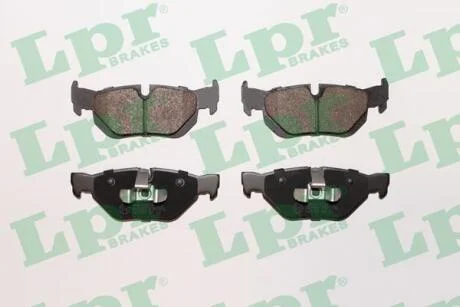 Комплект гальмівних колодок - дискові LPR 05P1252