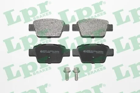 - Гальмівні колодки до дисків (R, S) LPR 05P1269