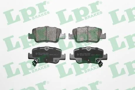 Тормозные колодки задние (16.0mm) Toyota Avuris 2012-,Corolla 2013- LPR 05P1315