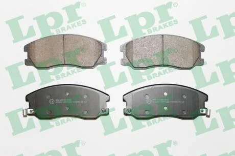 Комплект гальмівних колодок з 4 шт. дисків LPR 05P1322