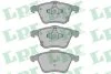 - Гальмівні колодки до дисків (F, V, з датчиком) LPR 05P1350 (фото 1)