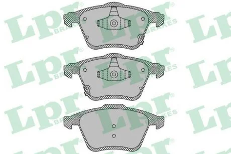- Гальмівні колодки до дисків (F, V, з датчиком) LPR 05P1350