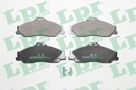 - Гальмівні колодки до дисків (F, з датчиком) LPR 05P1355