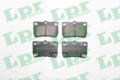 - Гальмівні колодки до дисків (R, V) LPR 05P1407