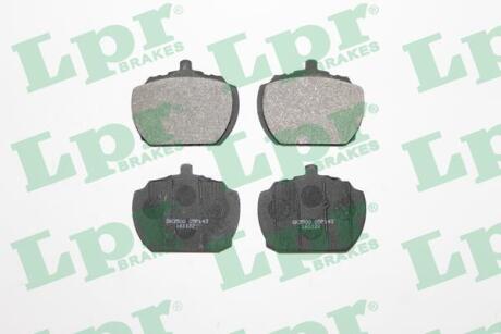 Тормозные колодки передние (15.0mm) Ford Transit 76-86 (Lockheed) LPR 05P143