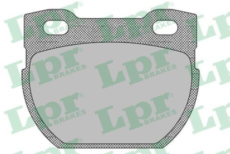 - Гальмівні колодки до дисків (R, S) LPR 05P1441