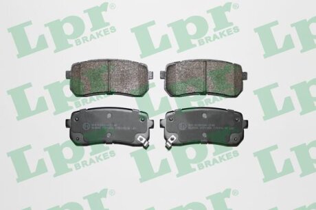- Гальмівні колодки до дисків (R, S) LPR 05P1450