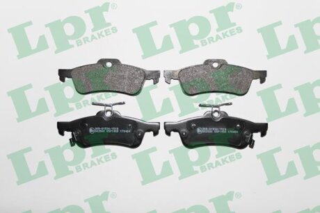 - Гальмівні колодки до дисків (R, S) LPR 05P1458