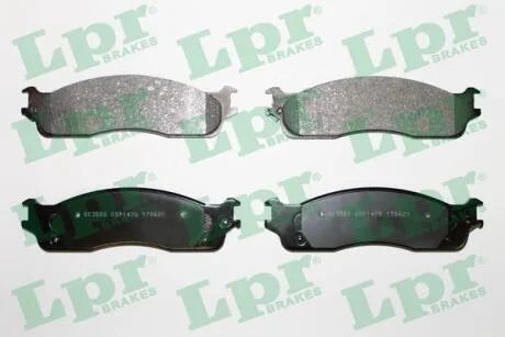 - Гальмівні колодки до дисків LPR 05P1478