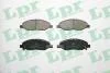 Комплект гальмівних колодок з 4 шт. дисків LPR 05P1497 (фото 1)