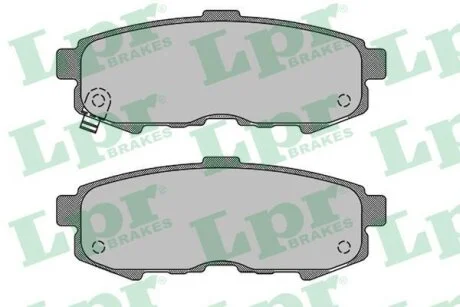 - Гальмівні колодки до дисків LPR 05P1503