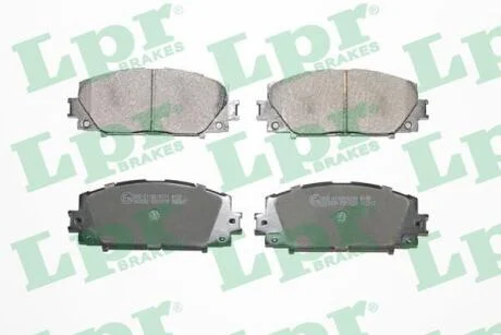 Комплект тормозных колодок, дисковый тормоз LPR 05P1529