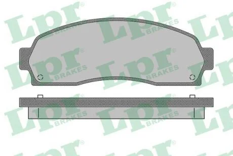 - Гальмівні колодки до дисків LPR 05P1542