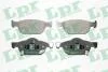 Комплект гальмівних колодок з 4 шт. дисків LPR 05P1560 (фото 1)