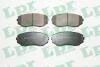Комплект гальмівних колодок з 4 шт. дисків LPR 05P1573 (фото 1)