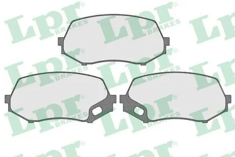- Гальмівні колодки до дисків LPR 05P1574