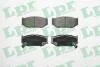 Комплект гальмівних колодок з 4 шт. дисків LPR 05P1594 (фото 1)
