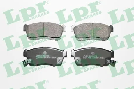 - Гальмівні колодки до дисків LPR 05P1632