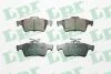 Комплект гальмівних накладок, дискове гальмо LPR 05P1637 (фото 1)