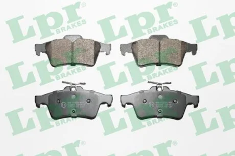 Комплект гальмівних накладок, дискове гальмо LPR 05P1637