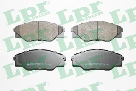 - Гальмівні колодки до дисків LPR 05P1718