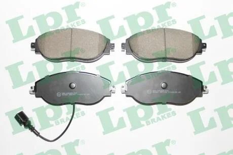Комплект гальмівних колодок з 4 шт. Дисків LPR 05P1734