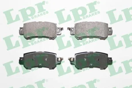Комплект тормозных колодок, дисковый тормоз LPR 05P1756