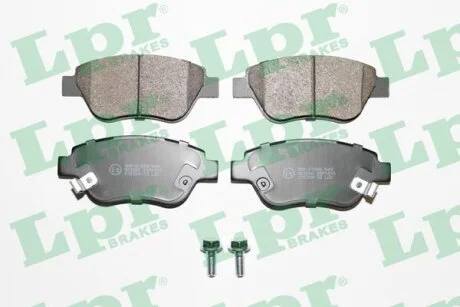 Комплект гальмівних колодок з 4 шт. дисків LPR 05P1815