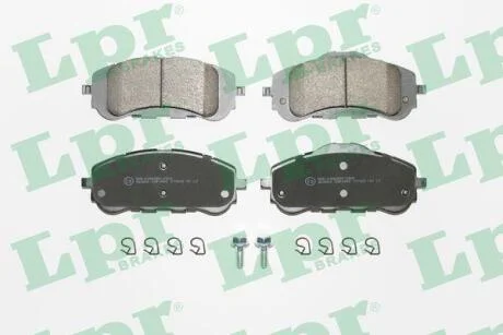 Комплект тормозных колодок, дисковый тормоз LPR 05P1845