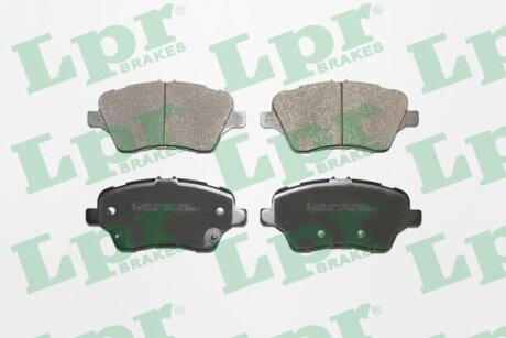 Комплект тормозных колодок, дисковый тормоз LPR 05P1856