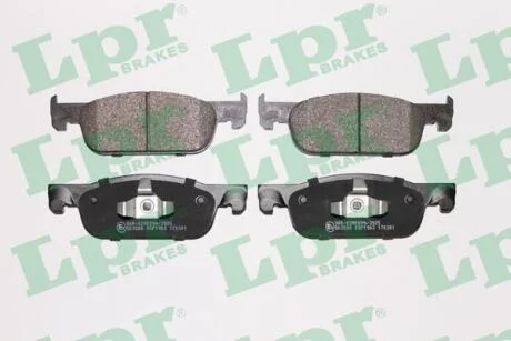 Комплект гальмівних колодок з 4 шт. дисків LPR 05P1963