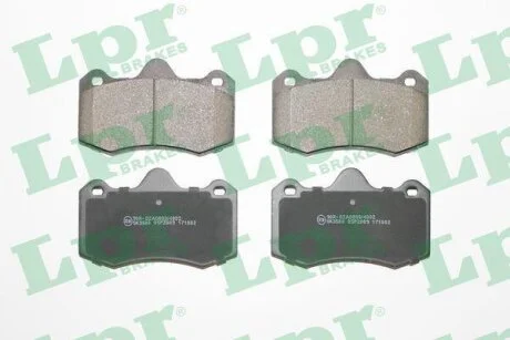 - Гальмівні колодки до дисків LPR 05P2009