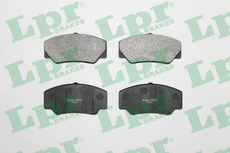 Тормозные колодки передние (18mm) Ford Transit 80-120 86-91 (Bendix) LPR 05P277