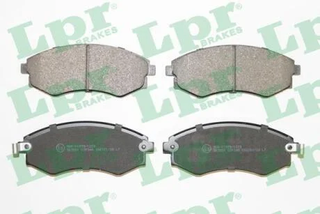 - Гальмівні колодки до дисків (F, з датчиком) LPR 05P348