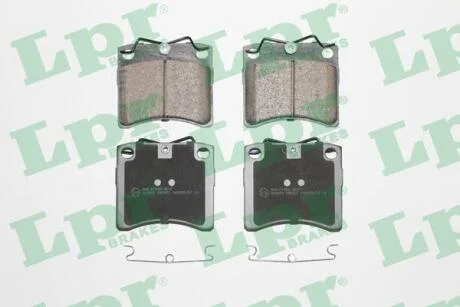 Комплект гальмівних колодок з 4 шт. дисків LPR 05P437