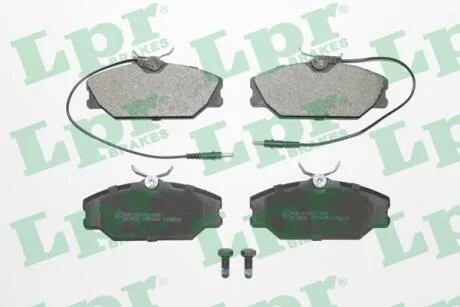 Тормозные колодки передние R25/Laguna1/Safrane/Scenic1/RX4 LPR 05P445